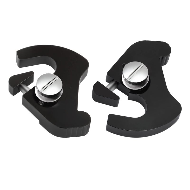PBYMT Black Detachable Mounting Luggage Rack Clips Sissy Bar Latch Clips Fit for Harley Davidson Softail Sportster Touring Street Glide Road King Electra Glide 1986-2024 - Image 1